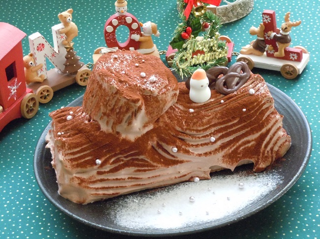 クリスマスに食べたいブッシュ ド ノエル