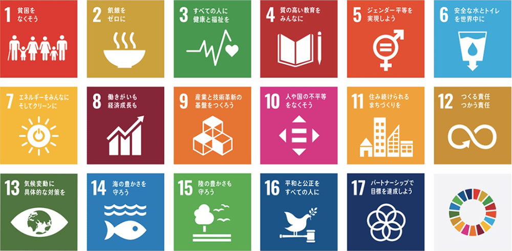 SDGsの17の目標